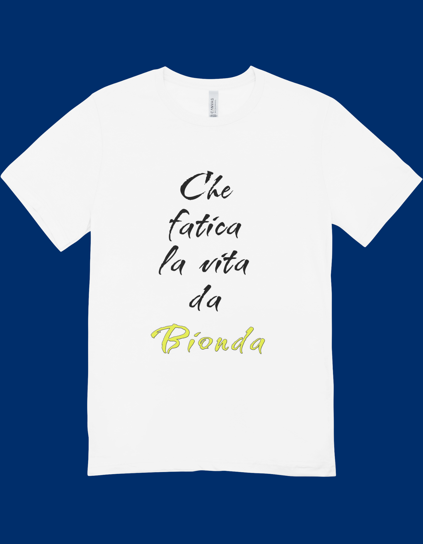 T-Shirt "Bionda"