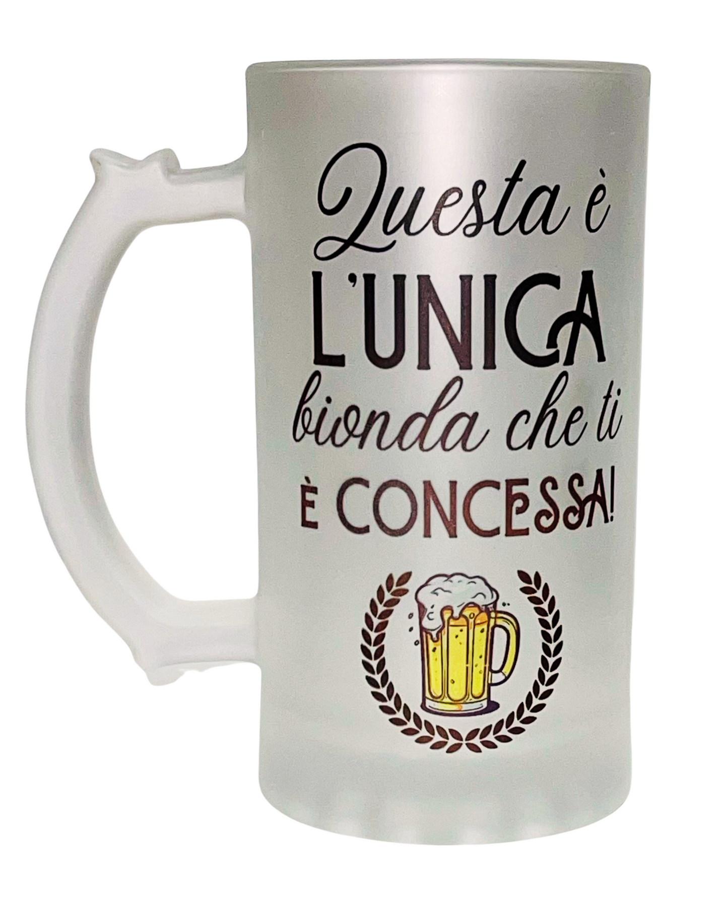 Boccale da birra "Bionda"