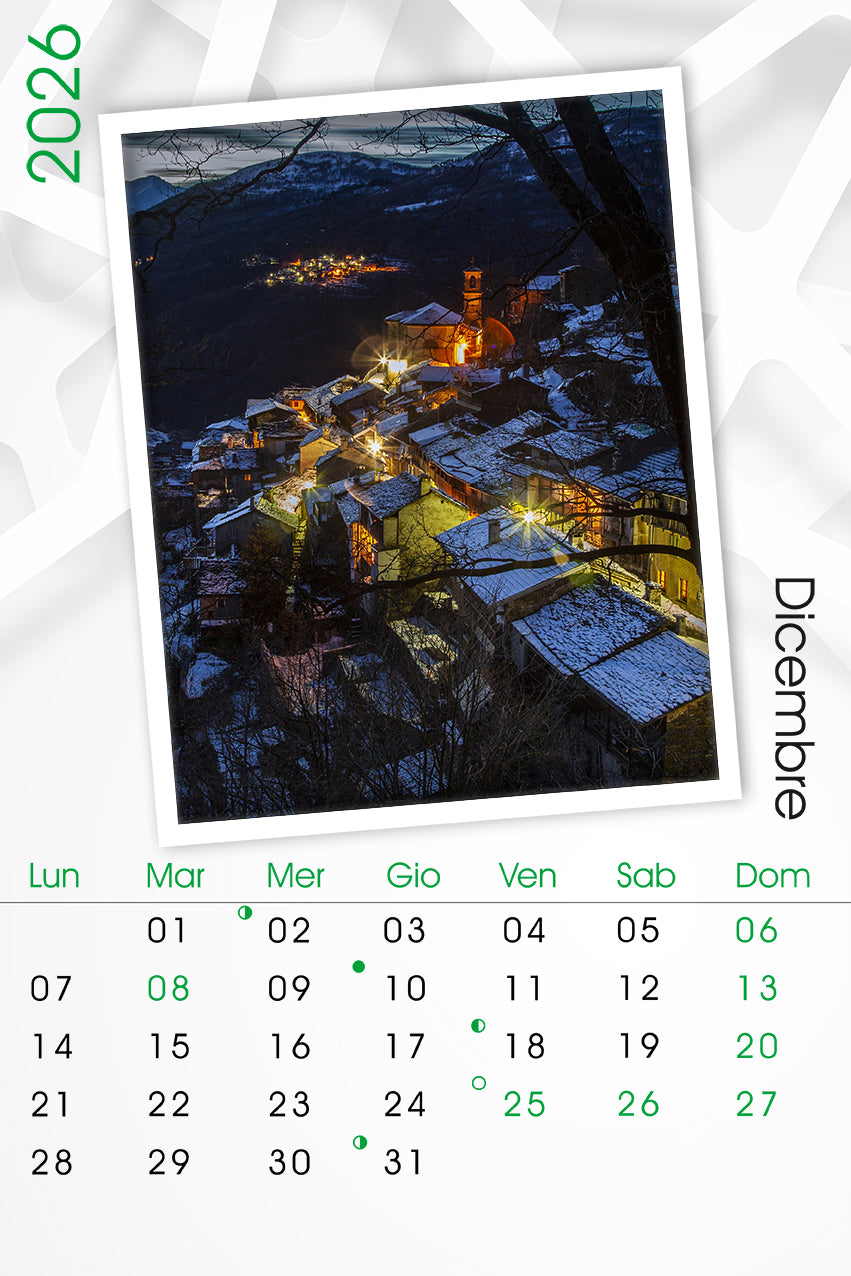 Calendari 12 mesi 30x45