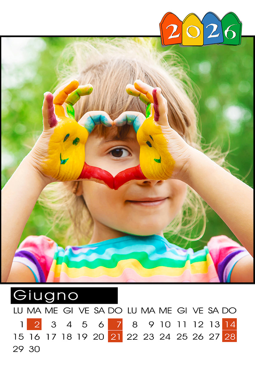 Calendari 12 mesi 30x45