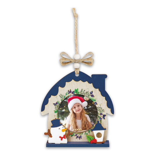 LK77B Cornice casetta Pupazzo di neve