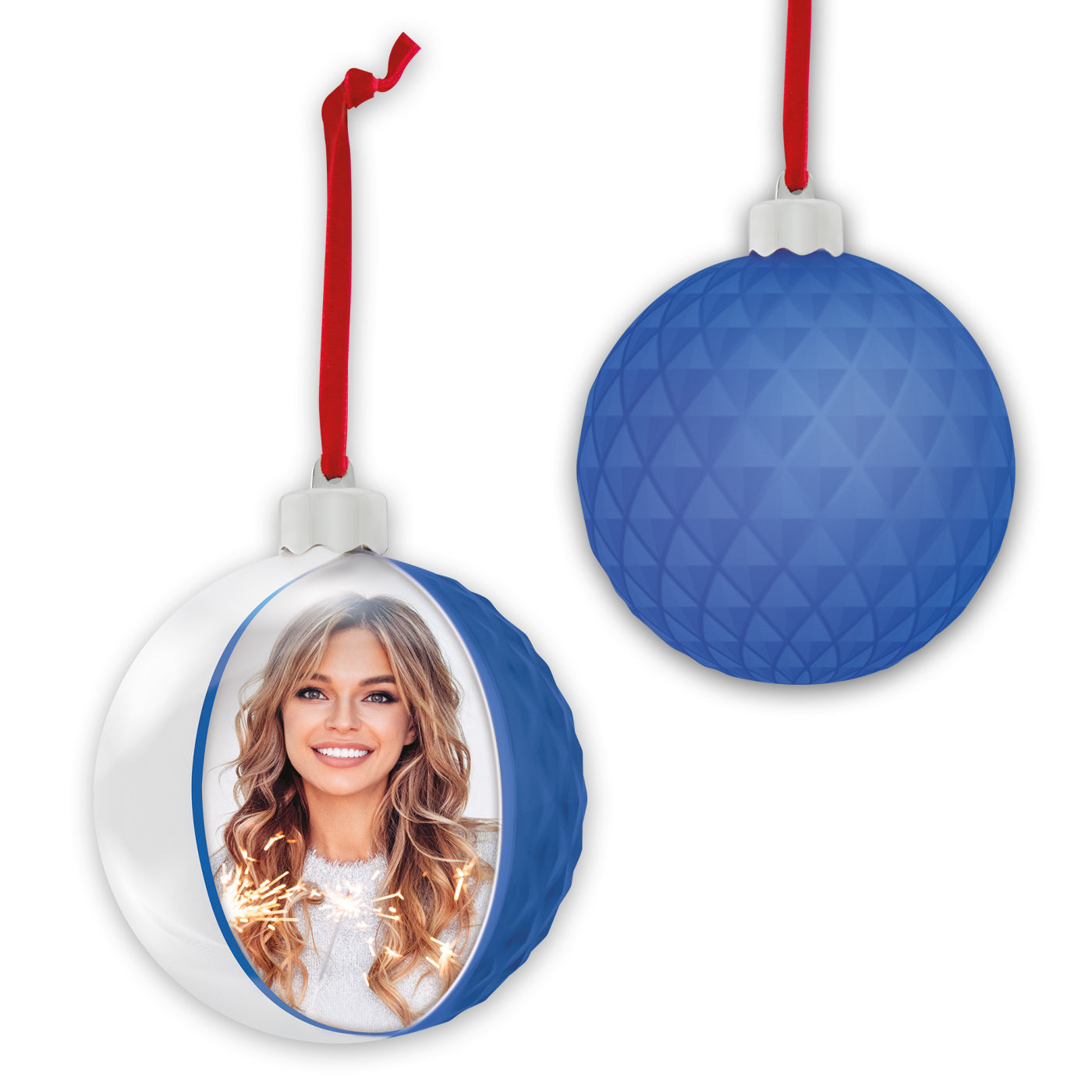 Palla di Natale Diamond con foto