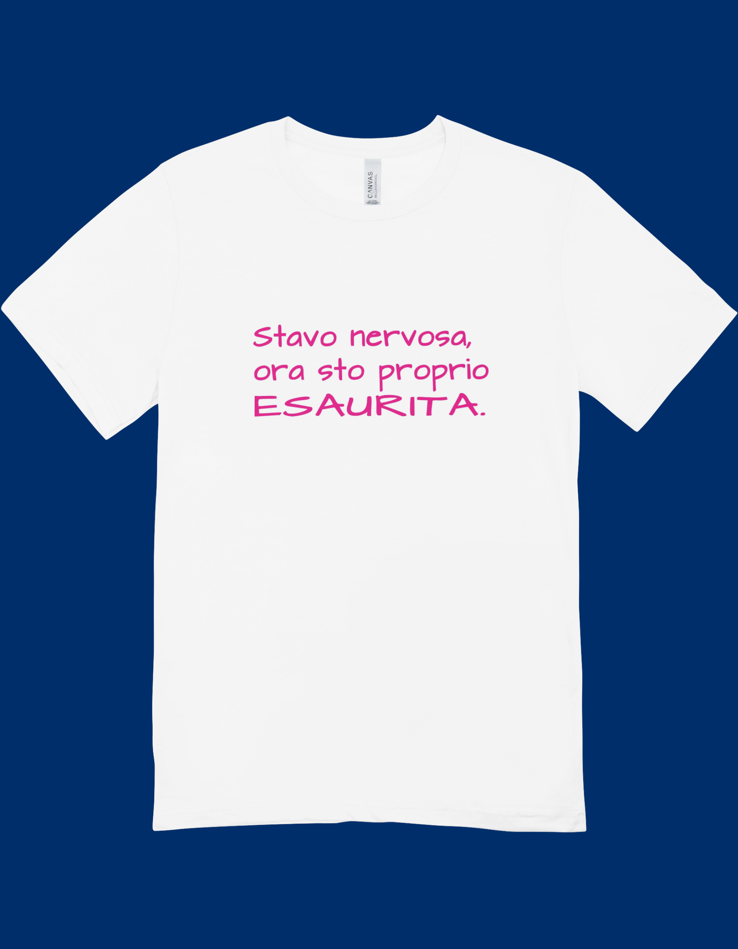 T-Shirt "Sto nervosa"