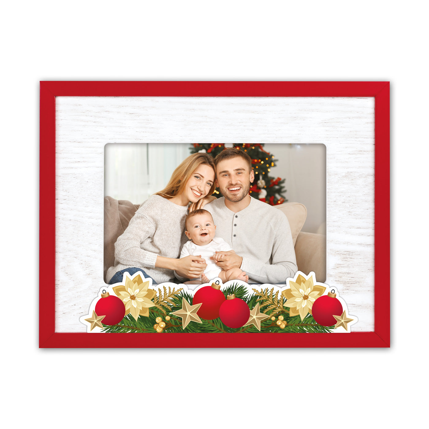 Cornice legno Rossa