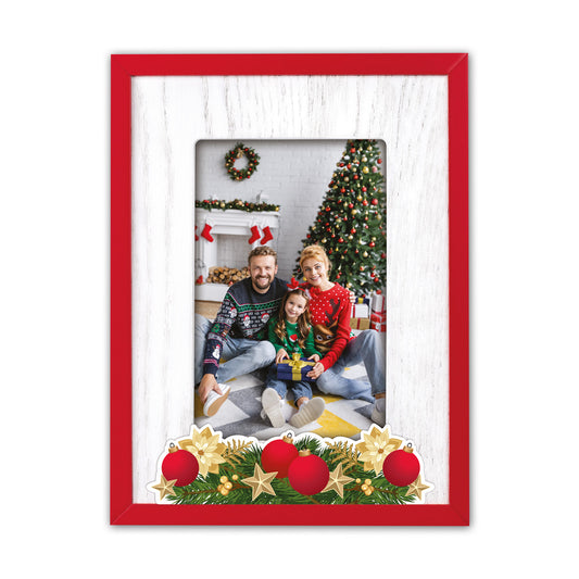 Cornice legno Rossa