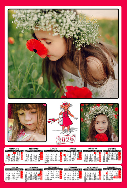 Calendari annuale 30x45 cm