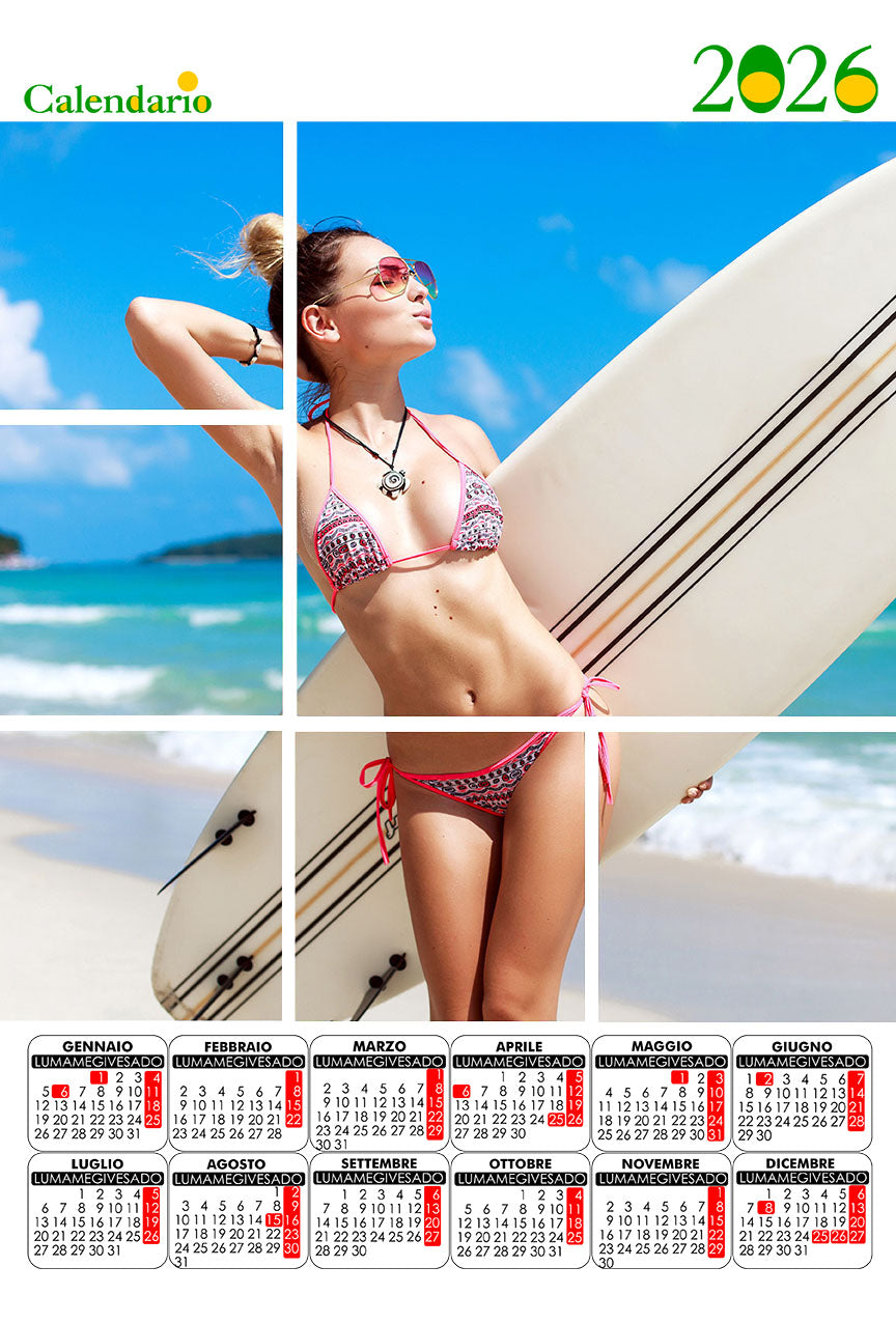 Calendari annuale 30x45 cm