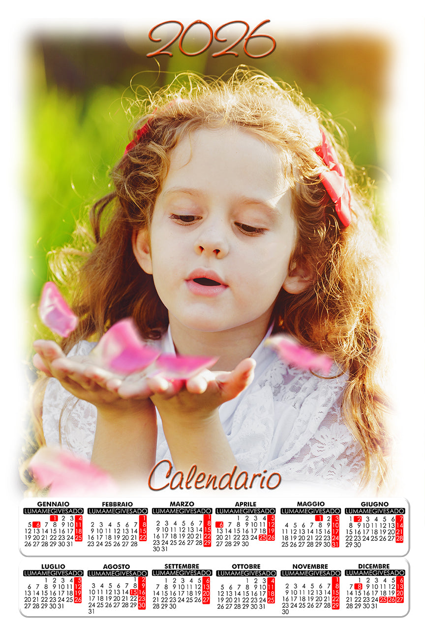 Calendari annuale 30x45 cm