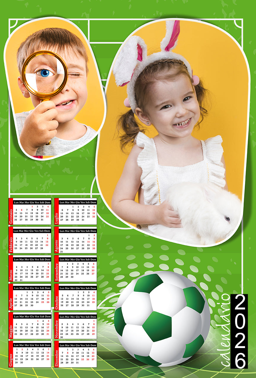 Calendari annuale 30x45 cm