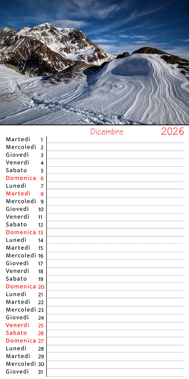 Calendari 12 mesi 20x30