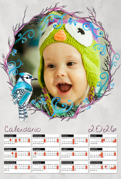 Calendari annuale 30x45 cm