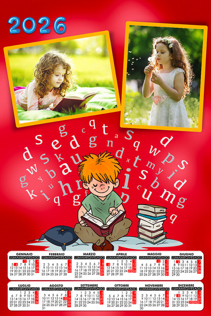 Calendari annuale 30x45 cm