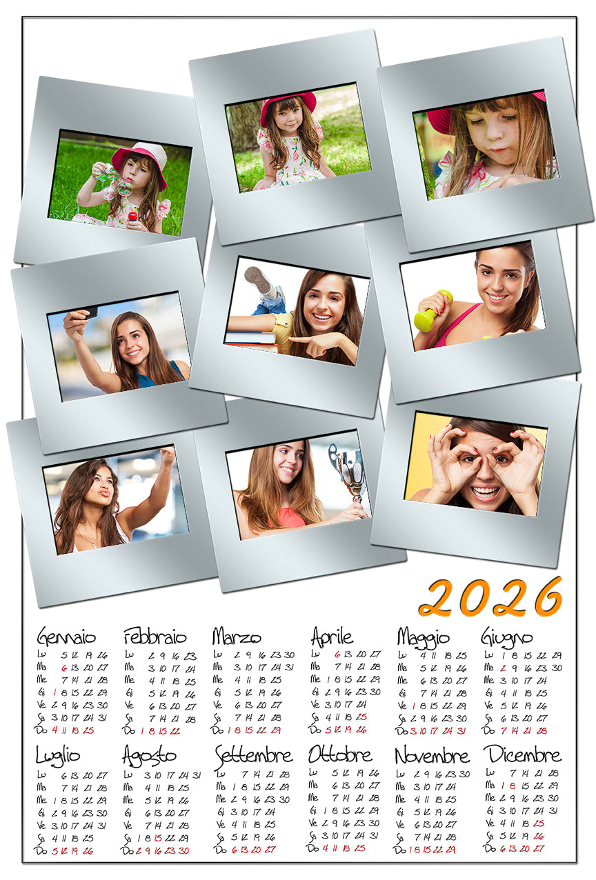 Calendari annuale 30x45 cm