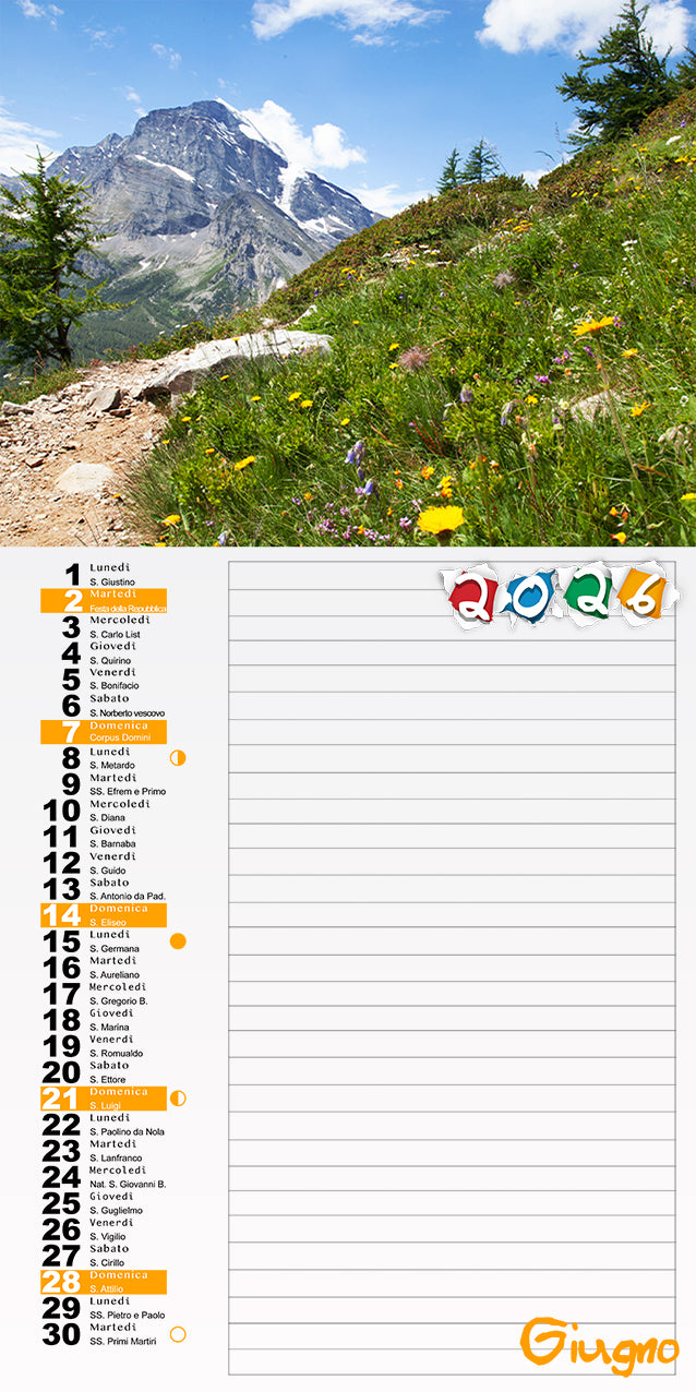 Calendari 12 mesi 20x30