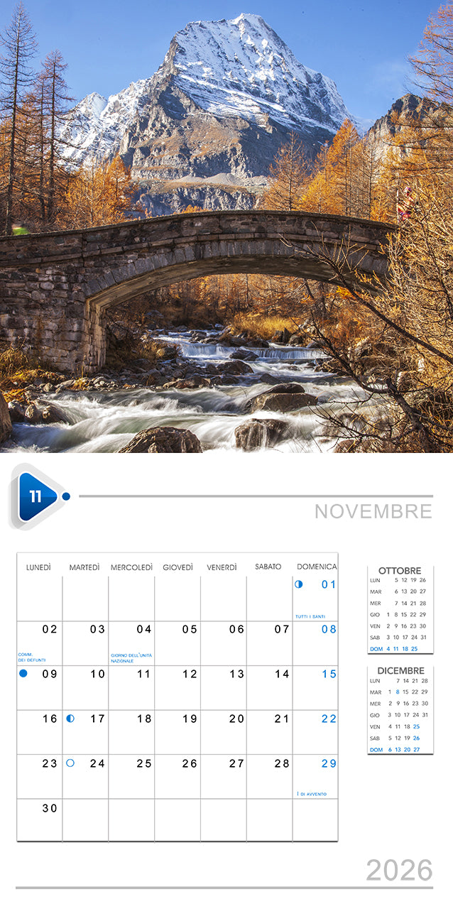 Calendari 12 mesi 20x30
