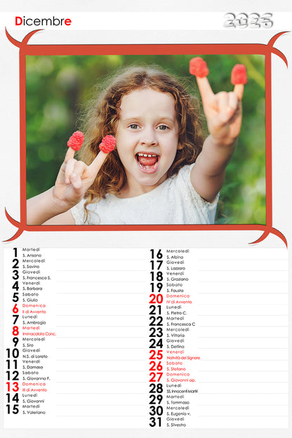 Calendari 12 mesi 20x30