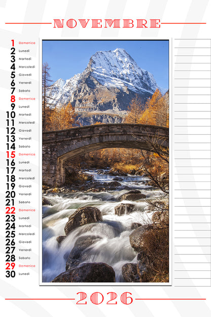 Calendari 12 mesi 20x30