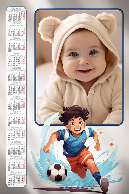 Calendari annuale 30x45 cm