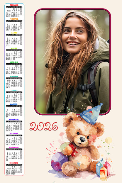 Calendari annuale 30x45 cm