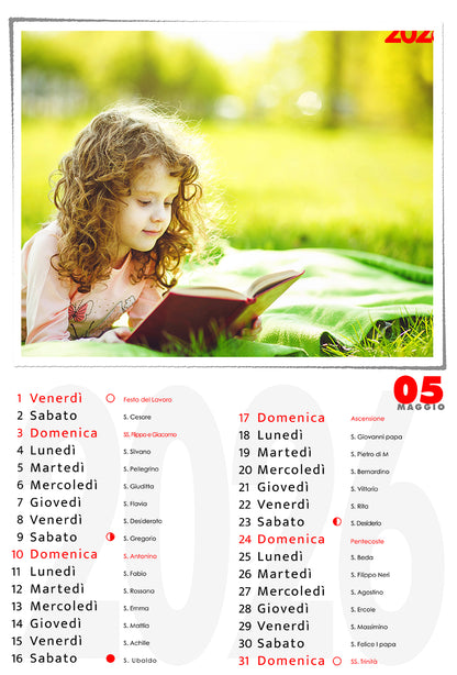 Calendari 12 mesi 20x30