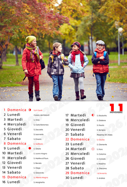 Calendari 12 mesi 20x30