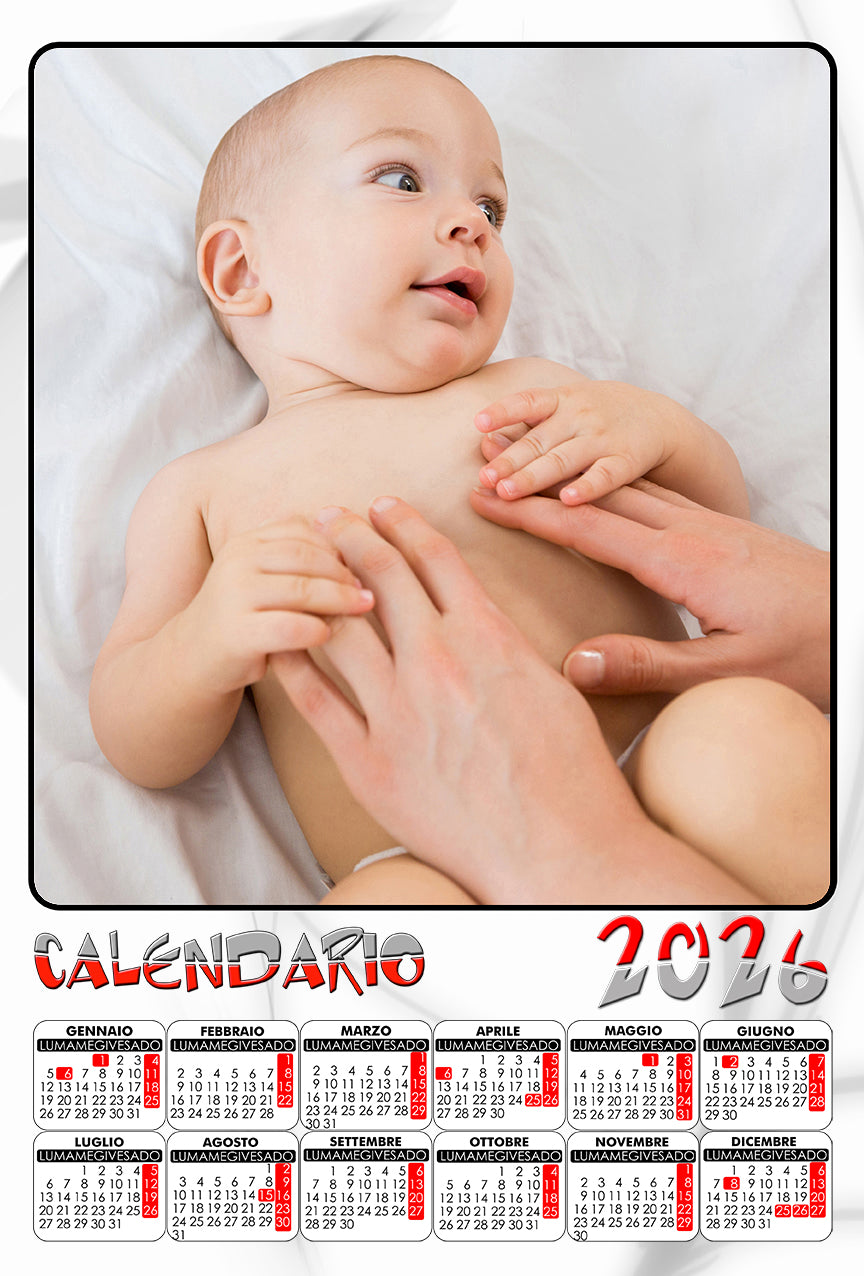 Calendari annuale 30x45 cm