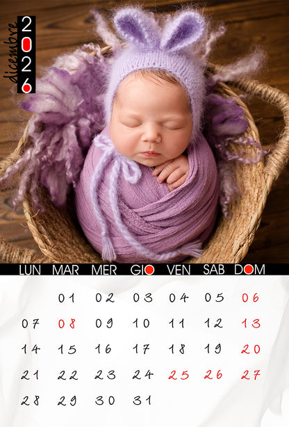 Calendari 12 mesi 20x30