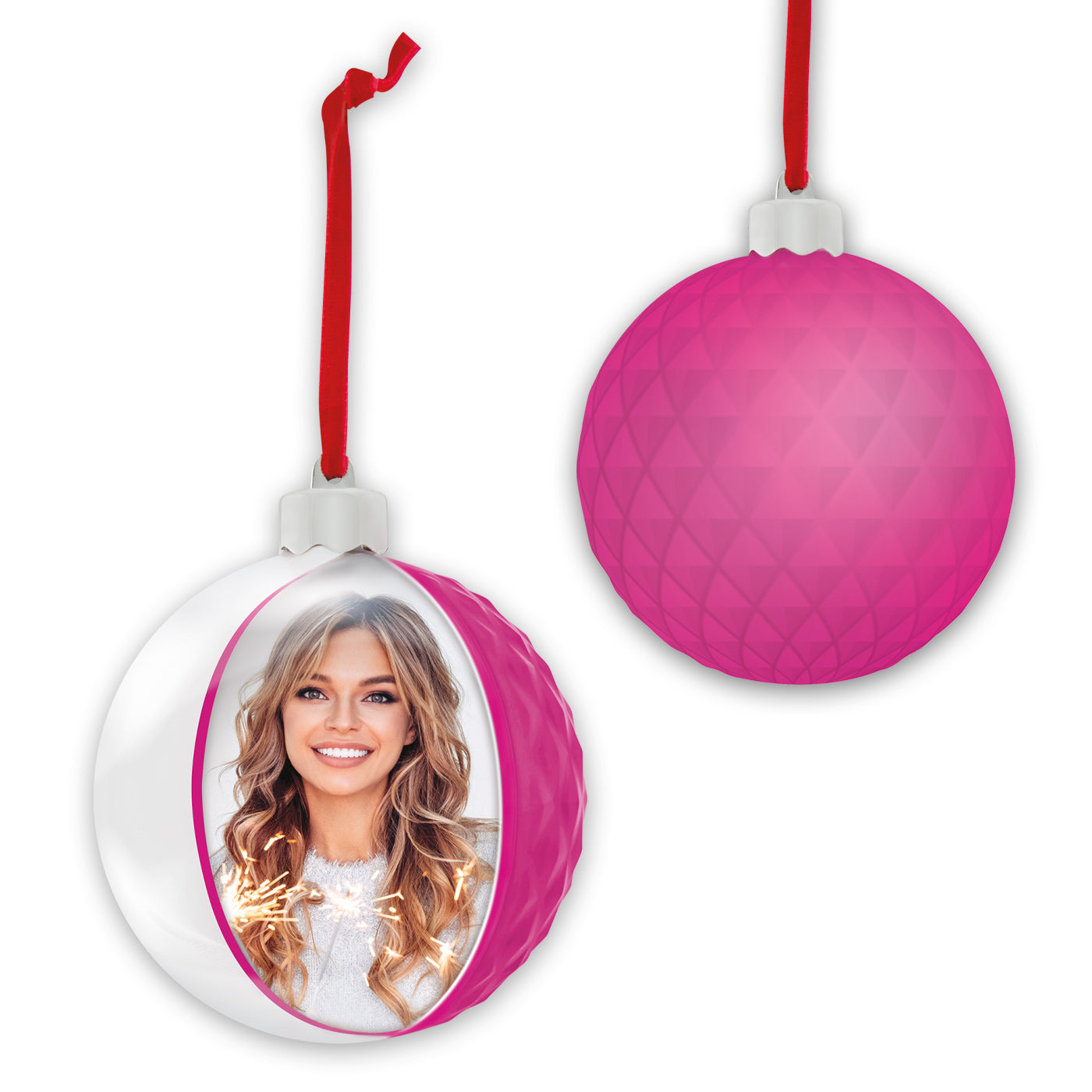 Palla di Natale Diamond con foto