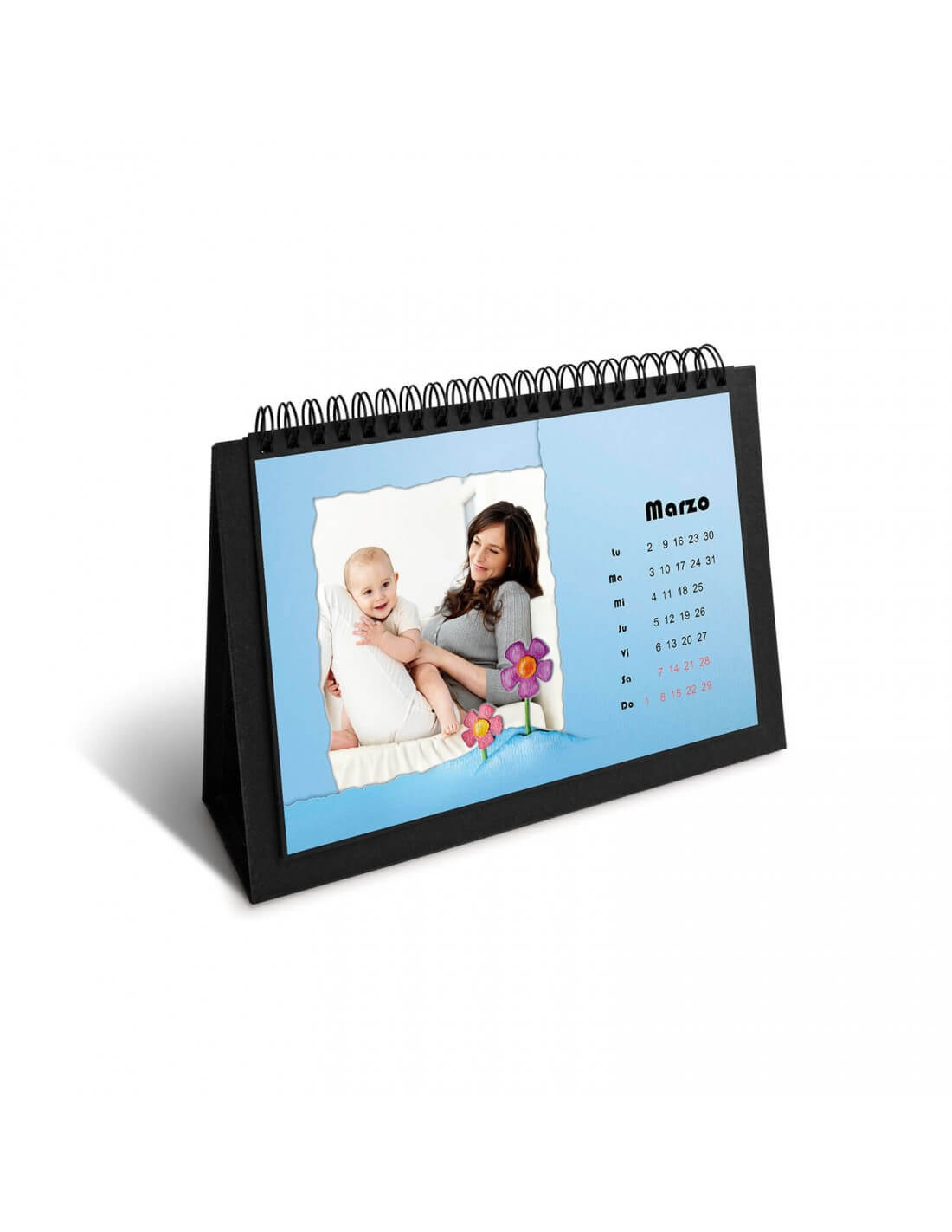 calendario fotografico personalizzabile
