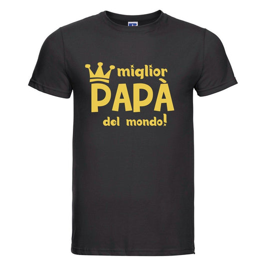 T-Shirt Miglior Papà del Mondo