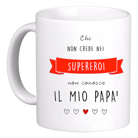 Tazza Papà Supereroe